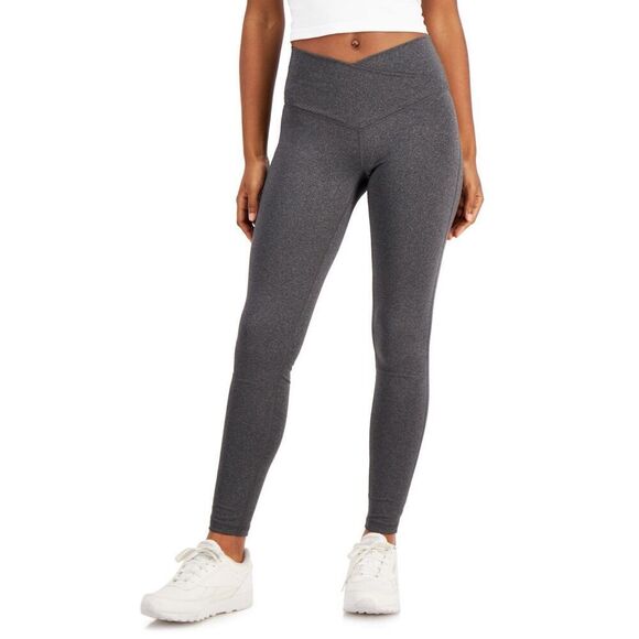 Jenni on Repeat‎ Crossover Full Length Legging, Created for Macy's - Harbor Grey - Picture 1 of 3